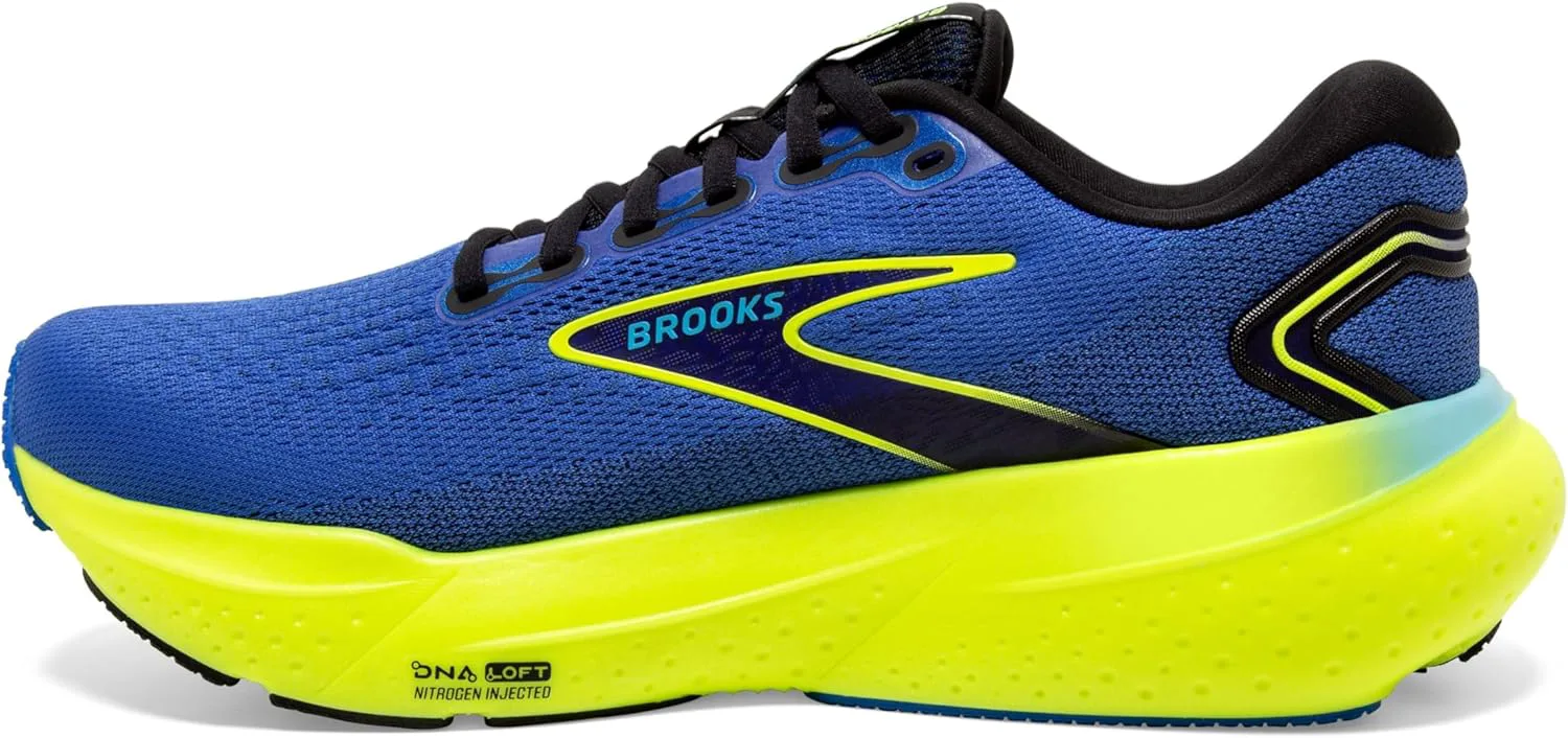 Мужские кроссовки Brooks Glycerin 21 Neutral для бега, синий/черный — фото 4