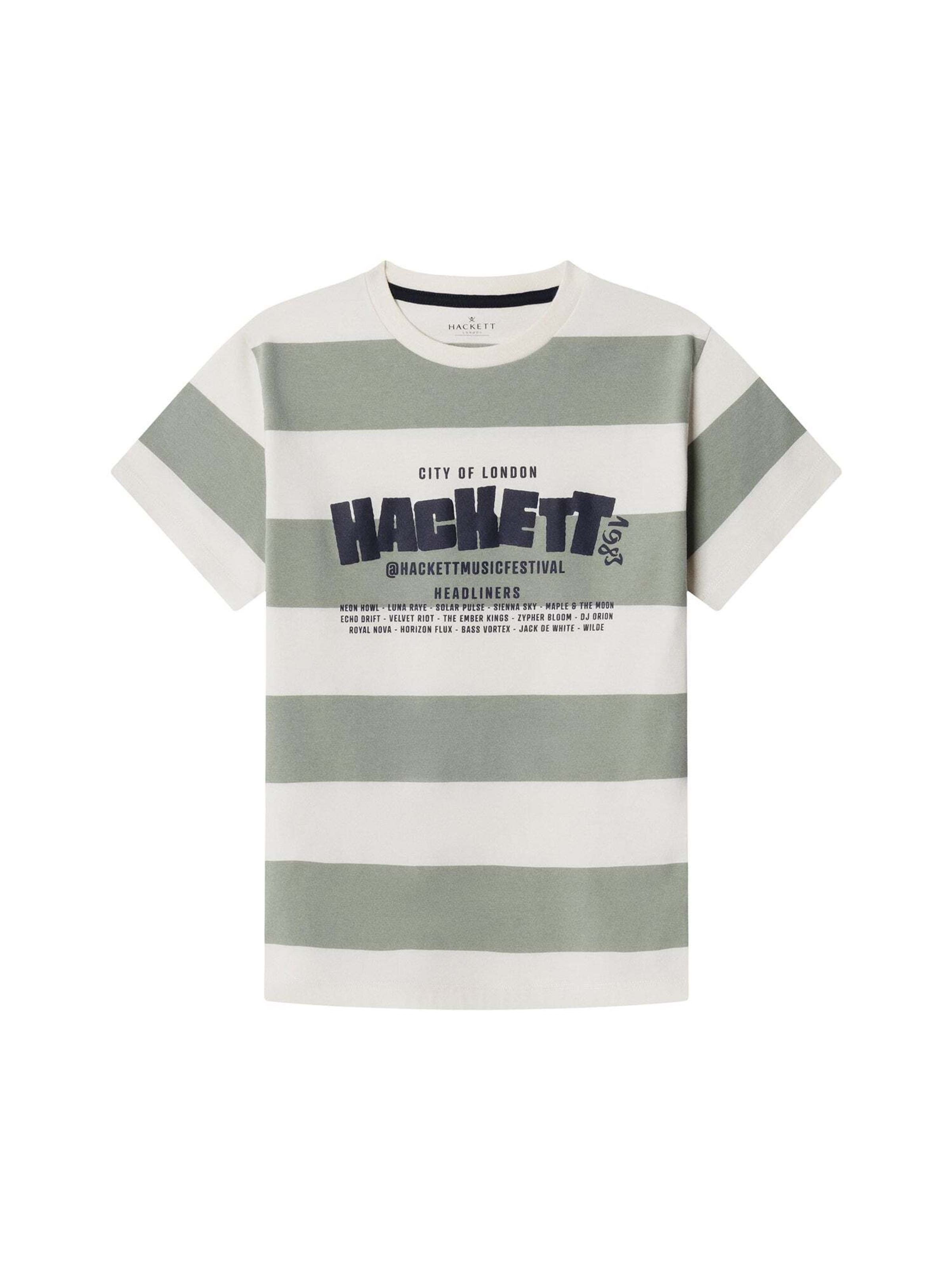 

Hackett London Футболка 'Festival' в светло-зеленом цвете