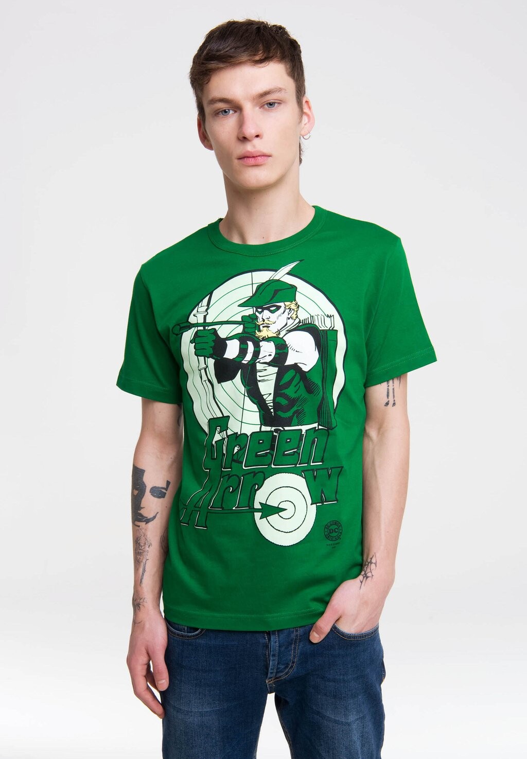 

Футболка с принтом ARROW LOGOSHIRT, цвет grün
