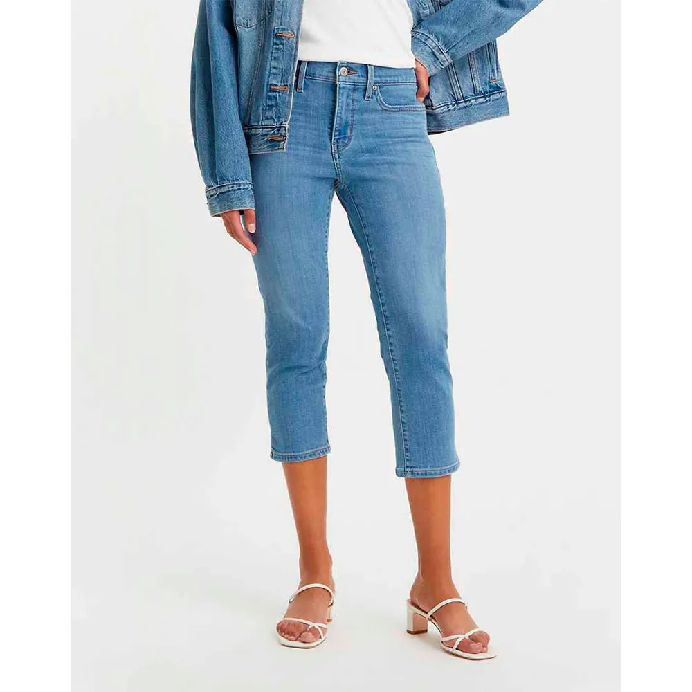 

Брюки Levi's 311 Shaping Skinny 3/4, синий
