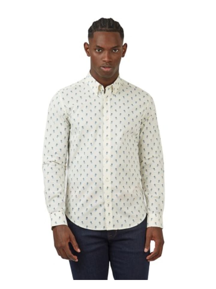 

Рубашка Ben Sherman, бежевый