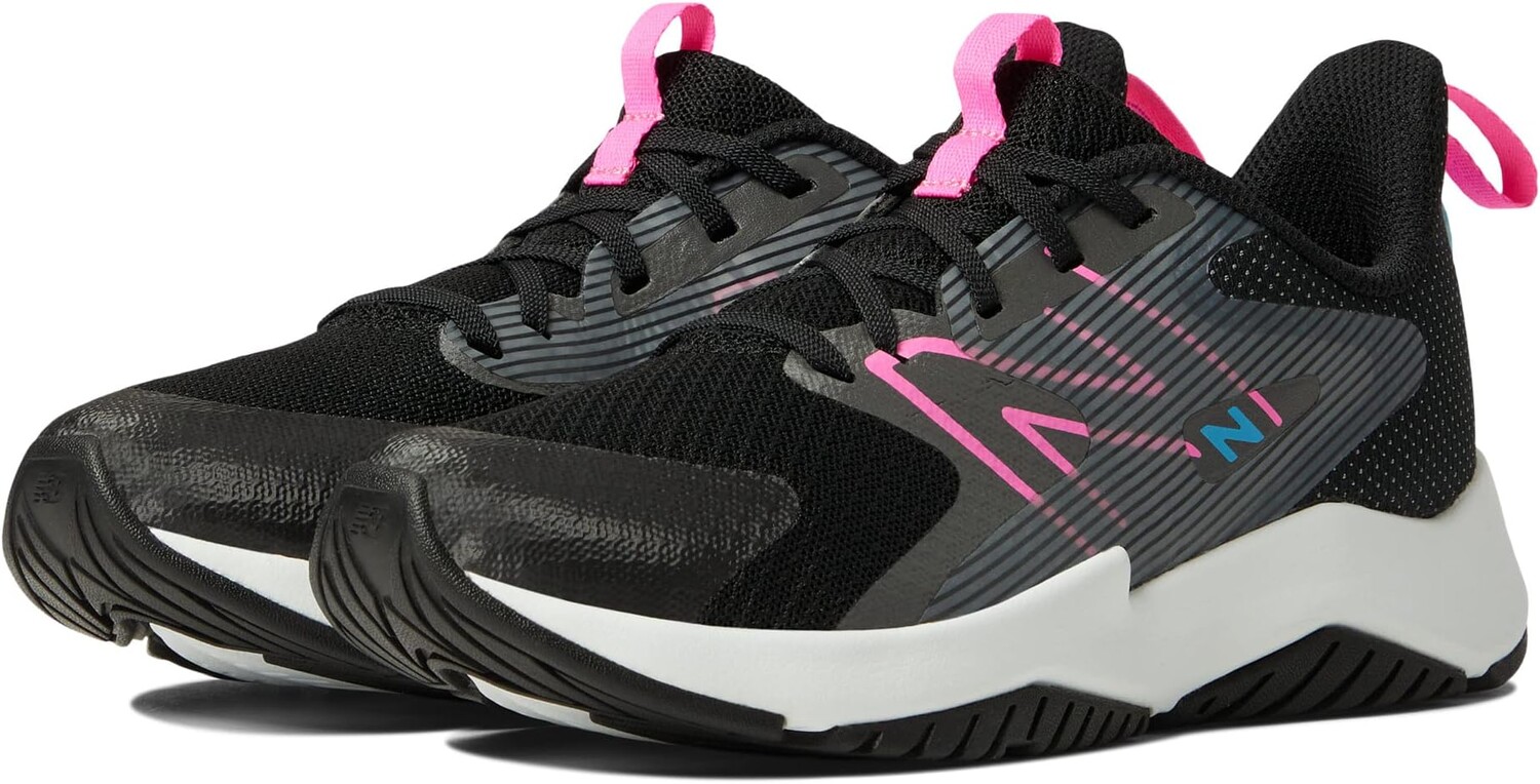

Кроссовки Rave Run v2 New Balance, цвет Black/Vibrant Pink