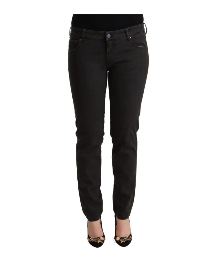 

Джинсы скинни Ermanno Scervino, черный