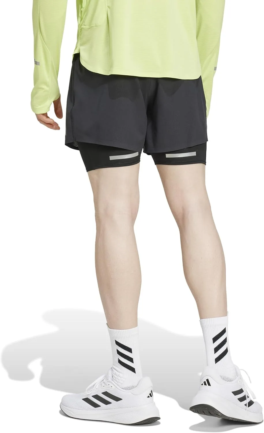 Adidas мужские беговые шорты Ultimate Running Reflective 2-в-1 — фото 4