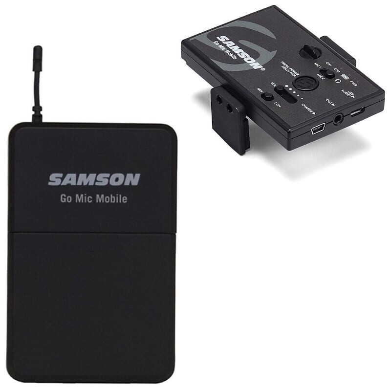 

Микрофон Samson SWGMMSLAV Go Mic Mobile Digital Wireless Lavalier System with LM8 Lavalier