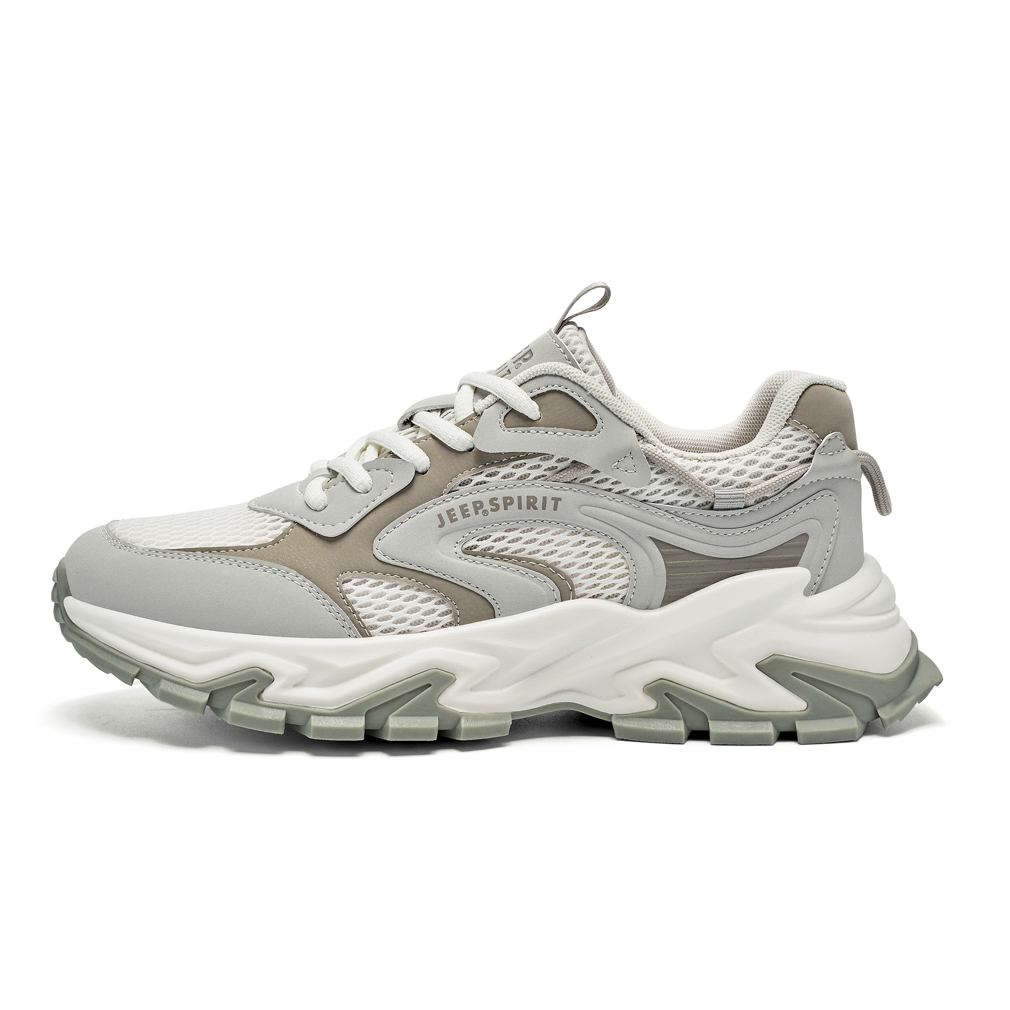 

Низкие походные ботинки мужские Moon Dust Gray JEEP SPIRIT, Moon Dust Gray