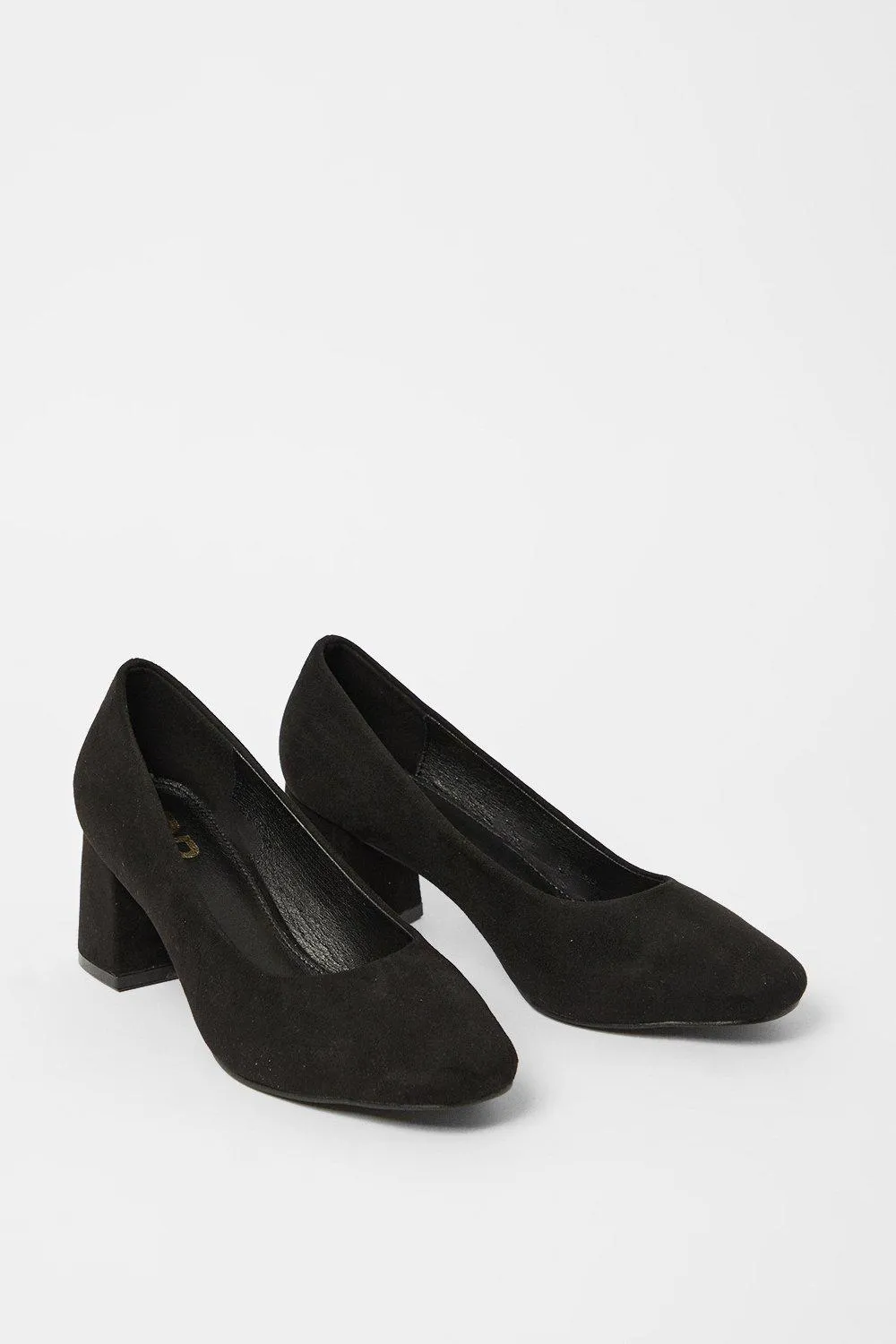 Туфли-лодочки Elise очень широкого кроя Dorothy Perkins, черный — фото 3