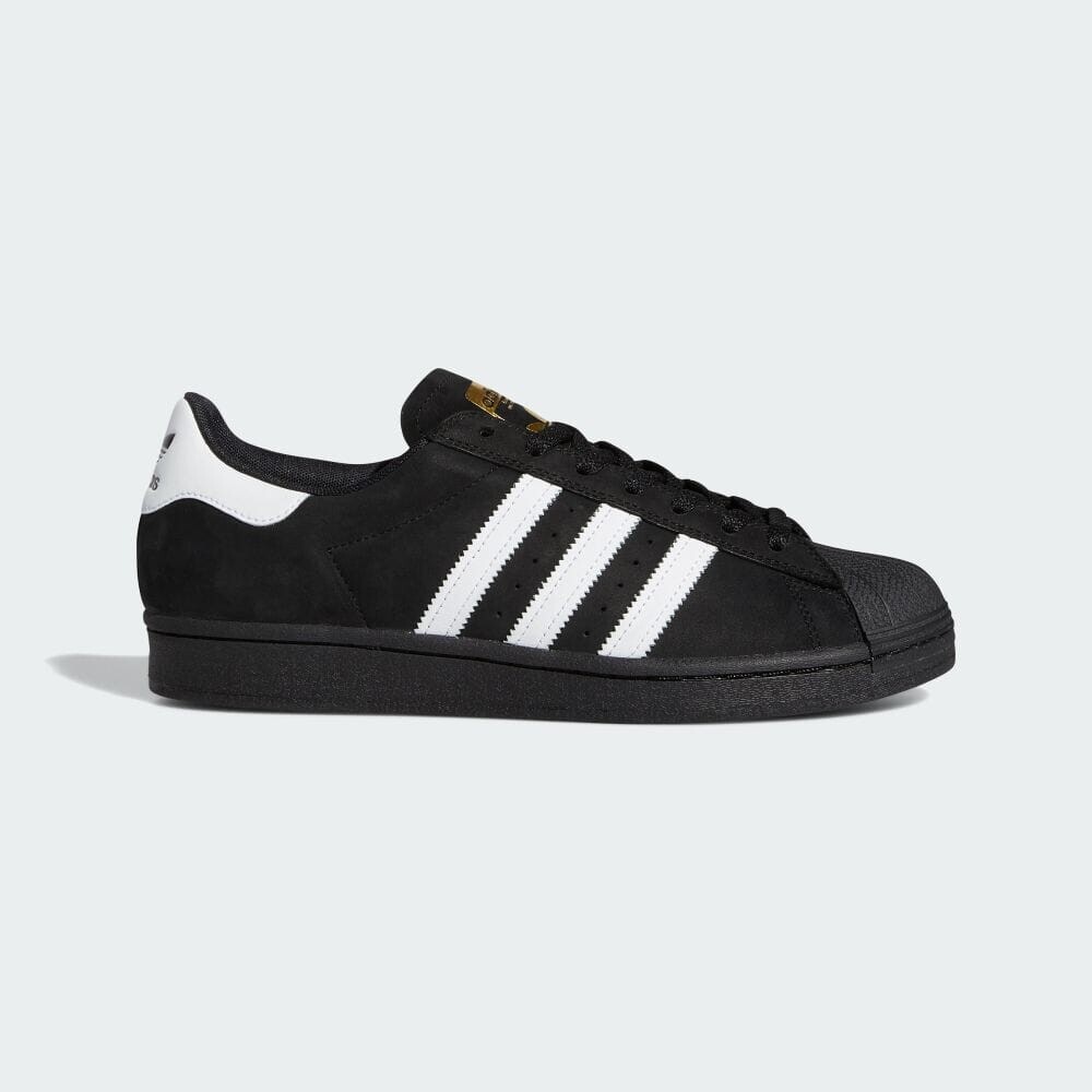 

Кроссовки Adidas SUPERSTAR ADV, цвет Black/White/Gold Metallic