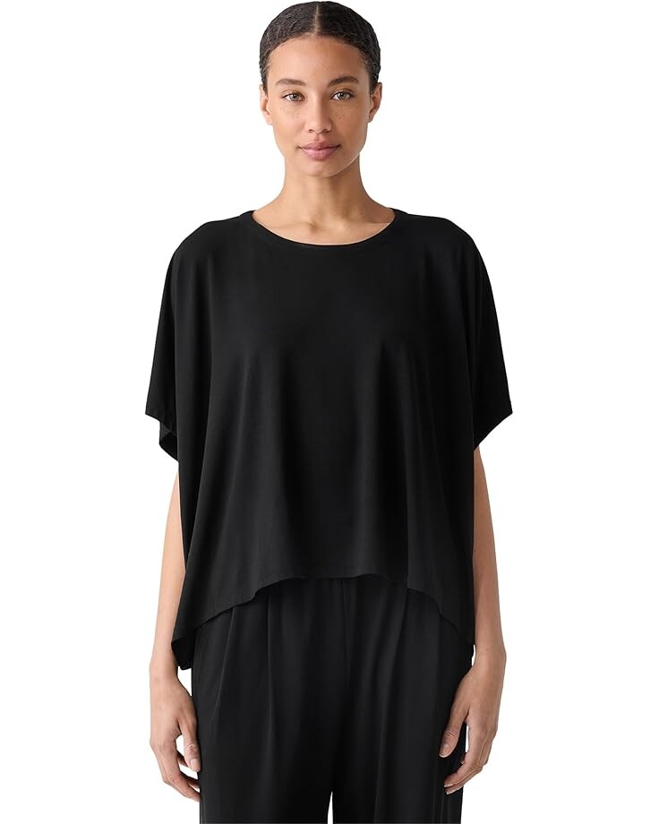 

Свитер Eileen Fisher Box Top, черный