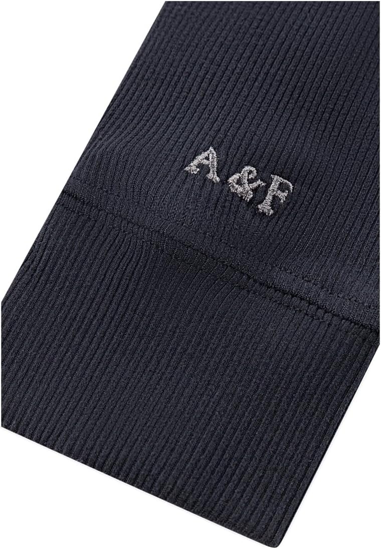 Топ abercrombie kids Cozy Twist Front Knit Top, цвет ANF Anthracite — фото 3