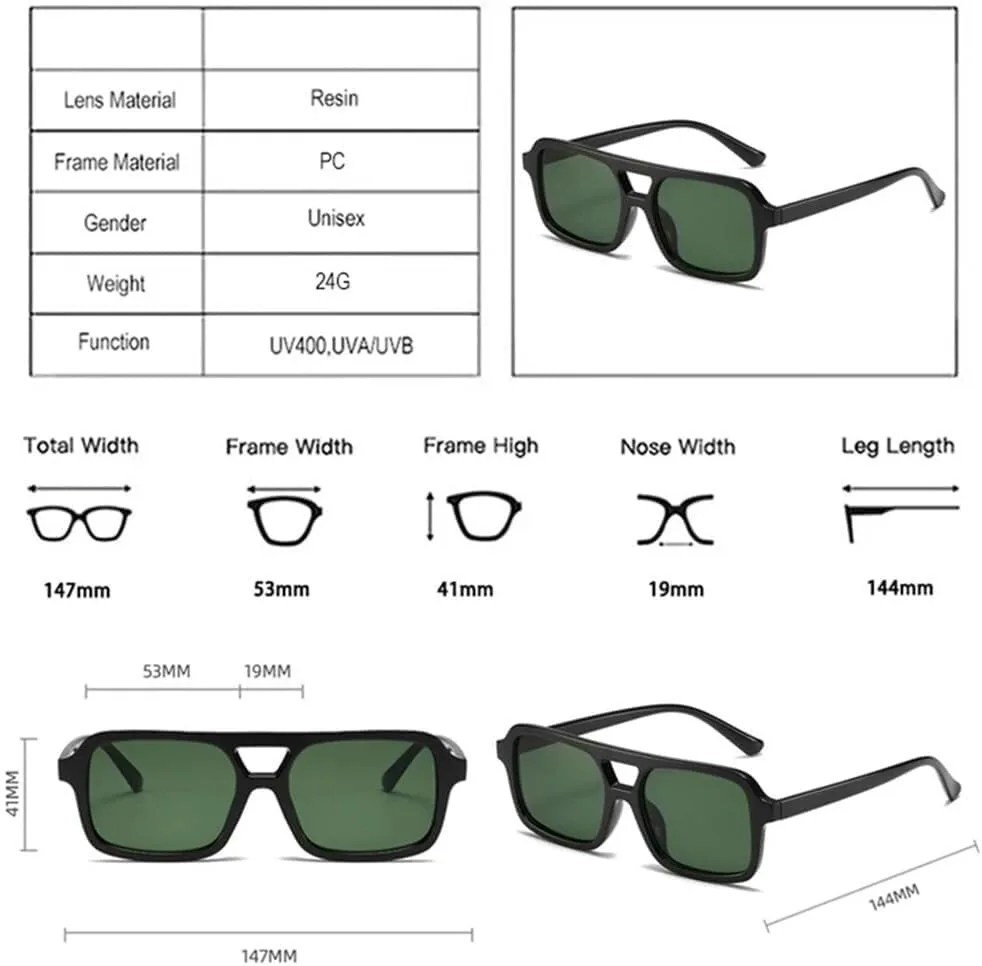 

Солнцезащитные очки Generic, женские, стиль панк, двойная перемычка, линзы: прозрачные с градиентом «океан», UV400, цвет: черно-серый, для спорта на открытом воздухе