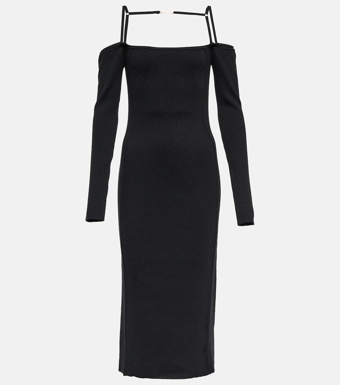

Платье миди La Robe Sierra JACQUEMUS, черный