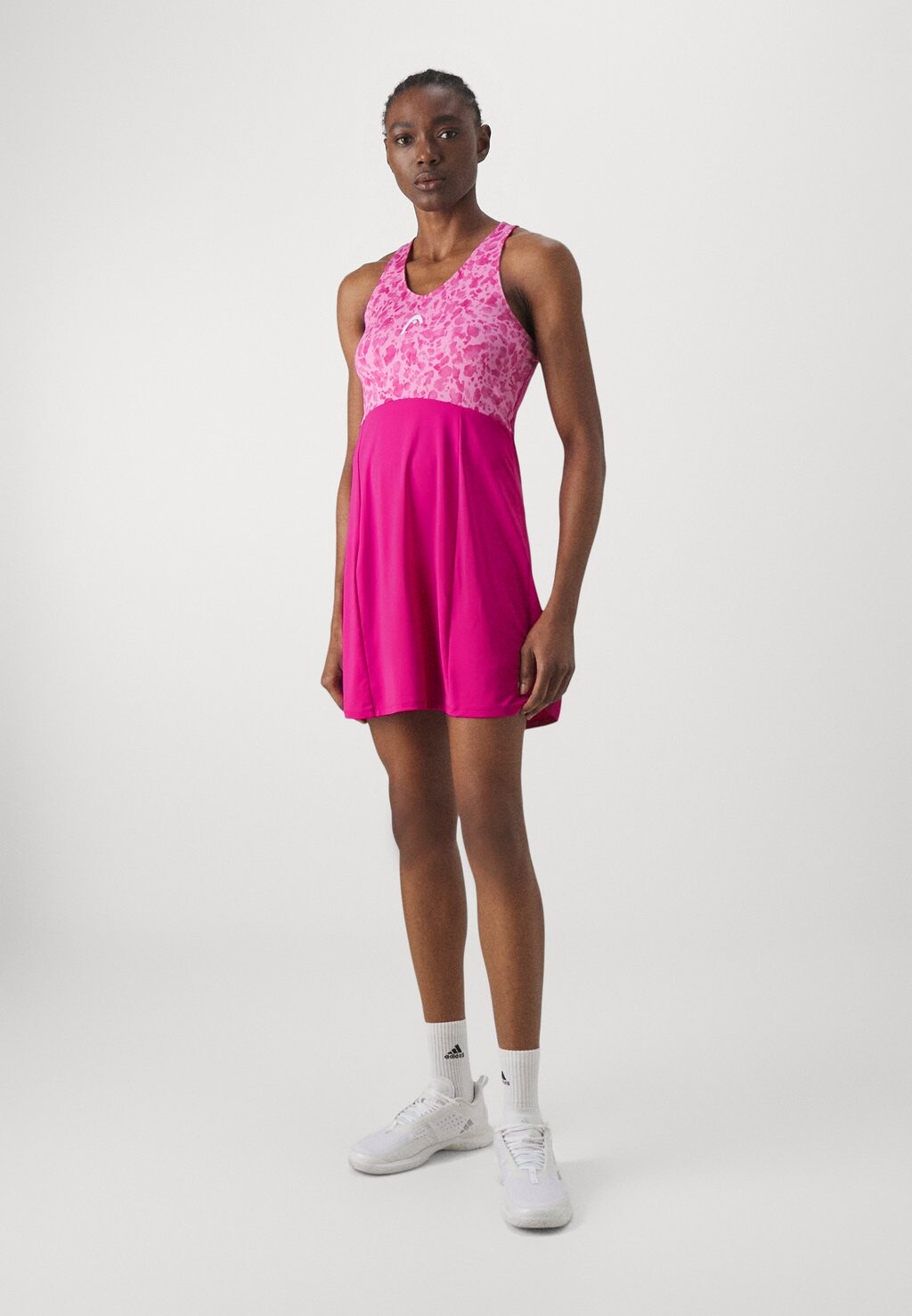 

Спортивное платье SPIRIT DRESS WOMEN Head, цвет vivid pink