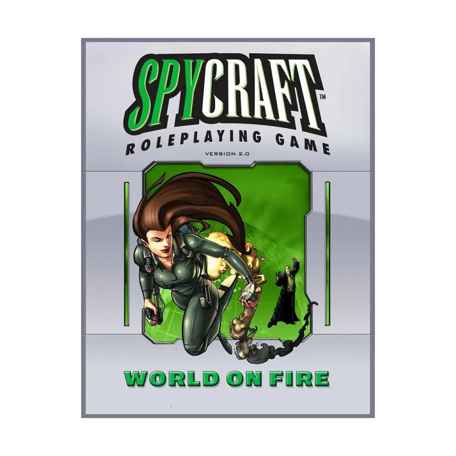

World on Fire, Spycraft 2.0 (Mongoose Publishing) (Crafty Games), мягкая обложка