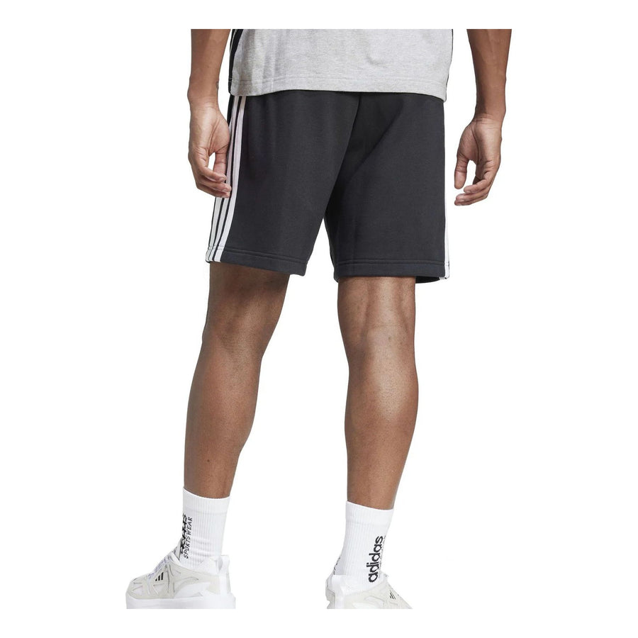 Спортивные шорты adidas Essential 3-Stripes French Terry Shorts 'Black', черный — фото 2