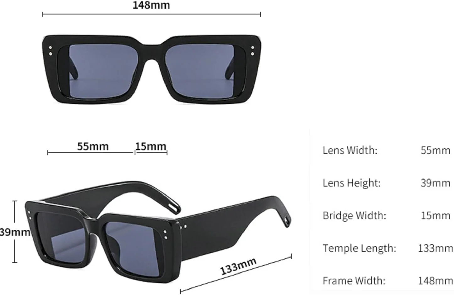 

Модные квадратные солнцезащитные очки для женщин и мужчин в стиле ретро с большой оправой, роскошные солнцезащитные очки, трендовые модели, женские очки N47 mincl, C5