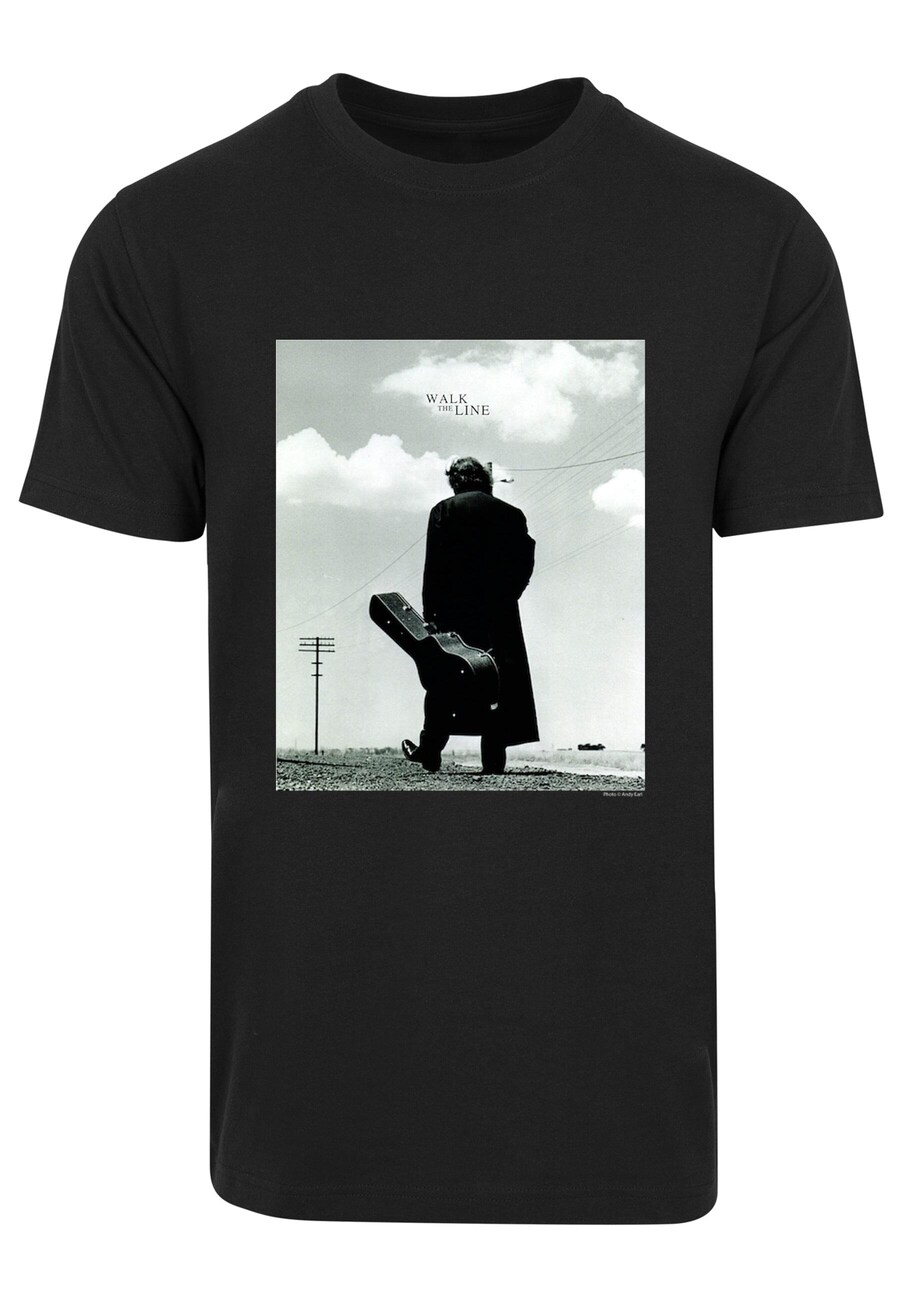 

Рубашка Merchcode Johnny Cash Walk the Line, черный