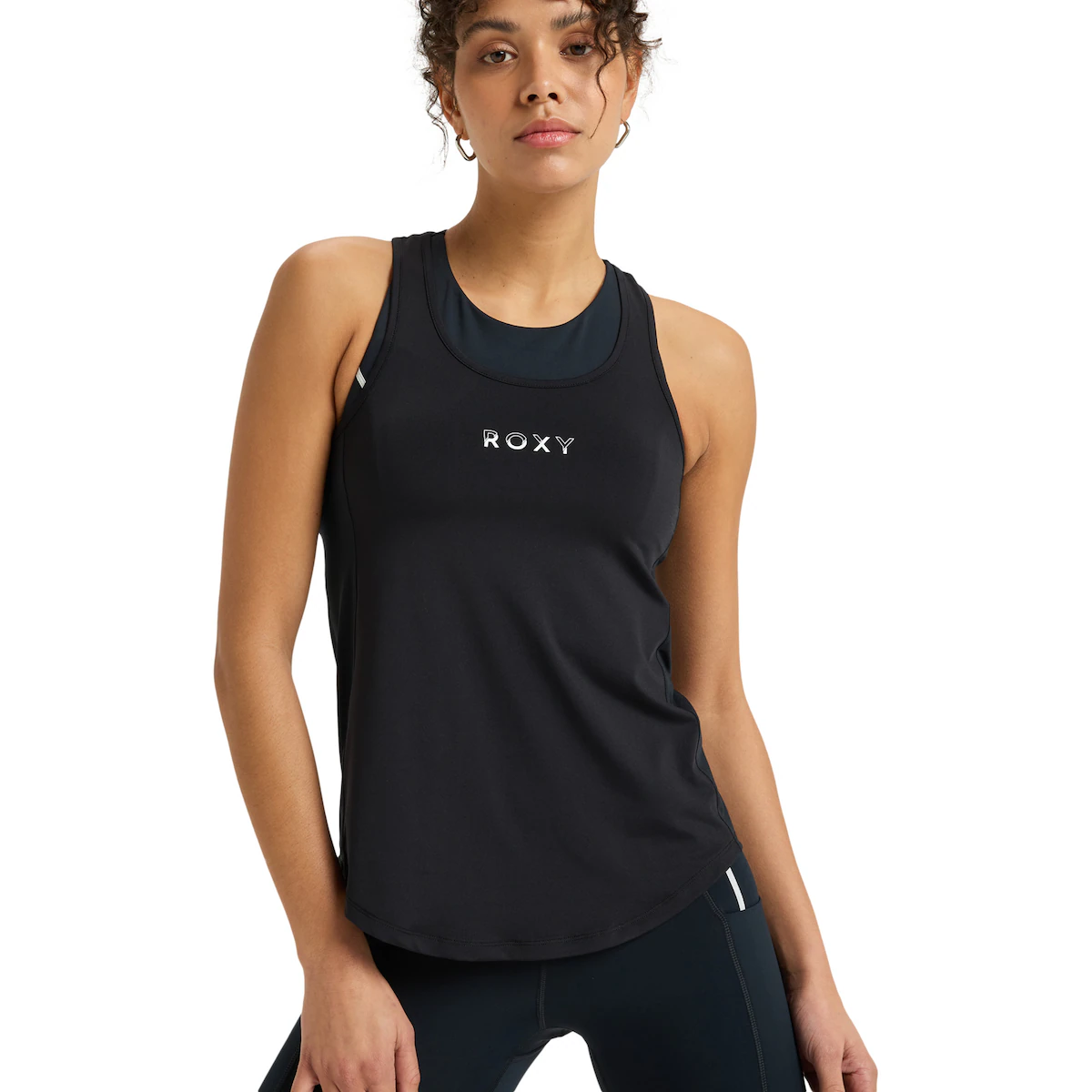 

Женская футболка Roxy Bold Moves 2.0, черный
