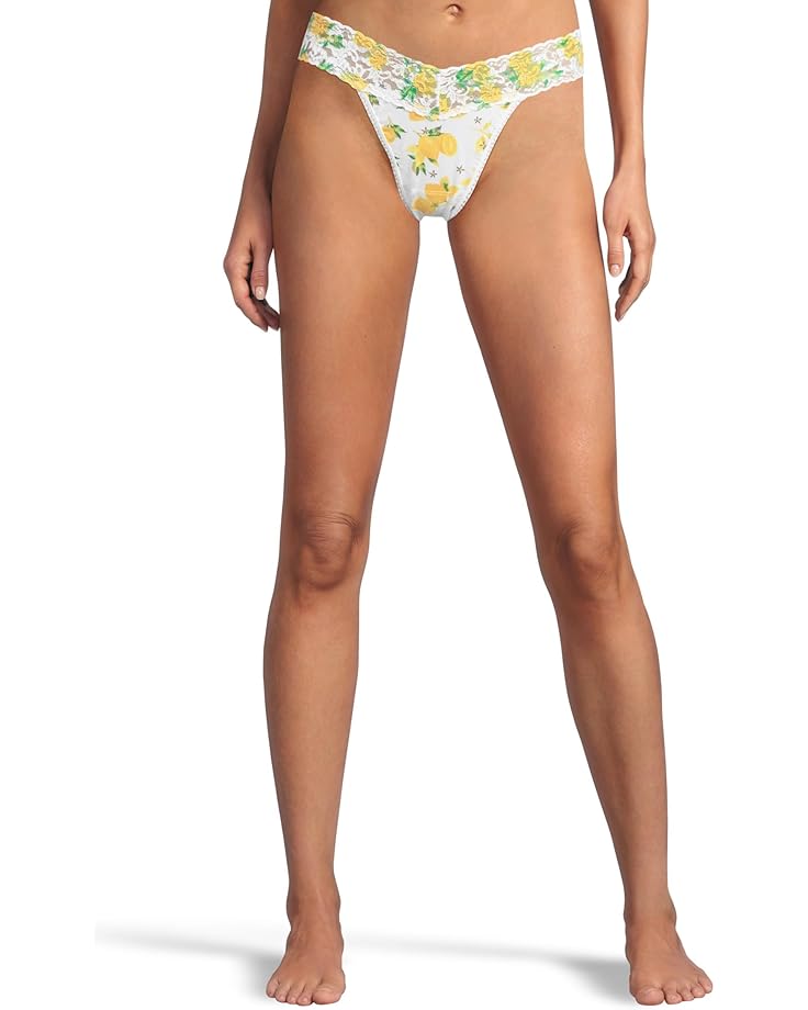 

Стринги Hanky Panky Supima Cotton Printed Original Rise Thong, цвет Make Lemonade