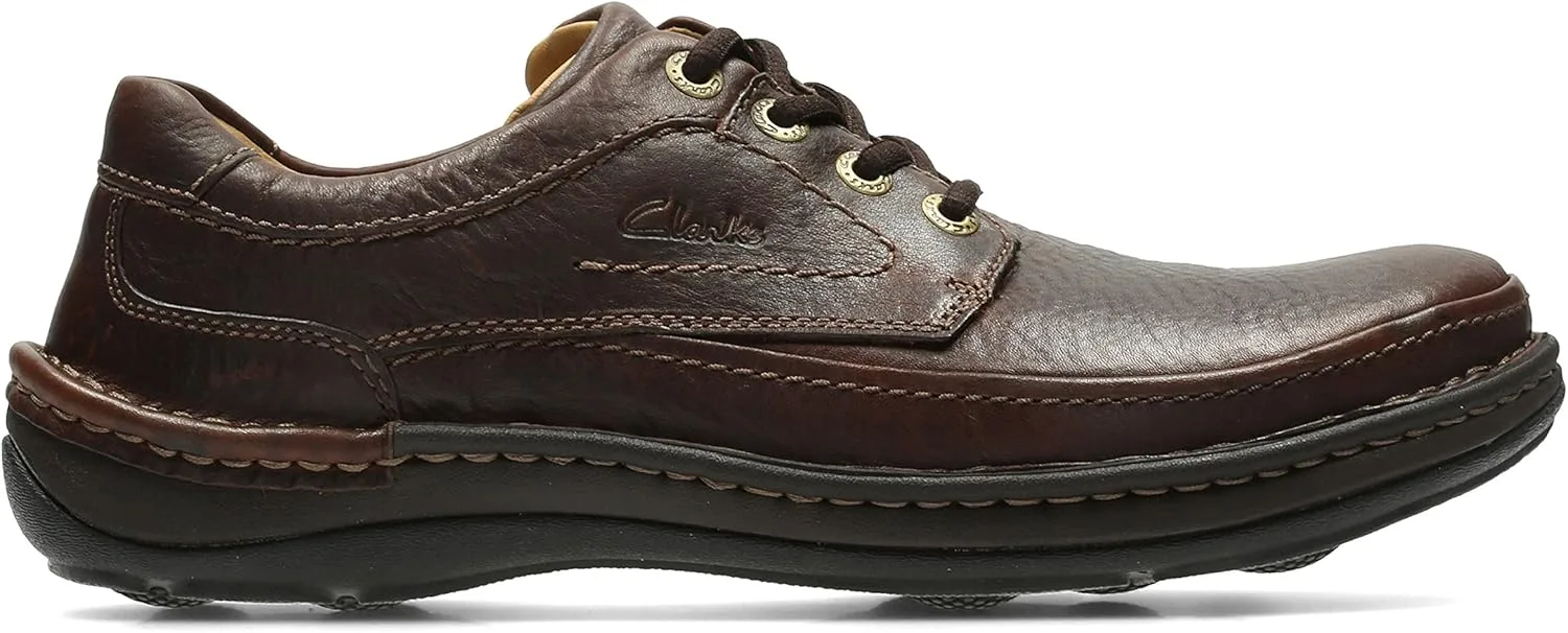 Мужские дерби Clarks Nature Three, красный — фото 3