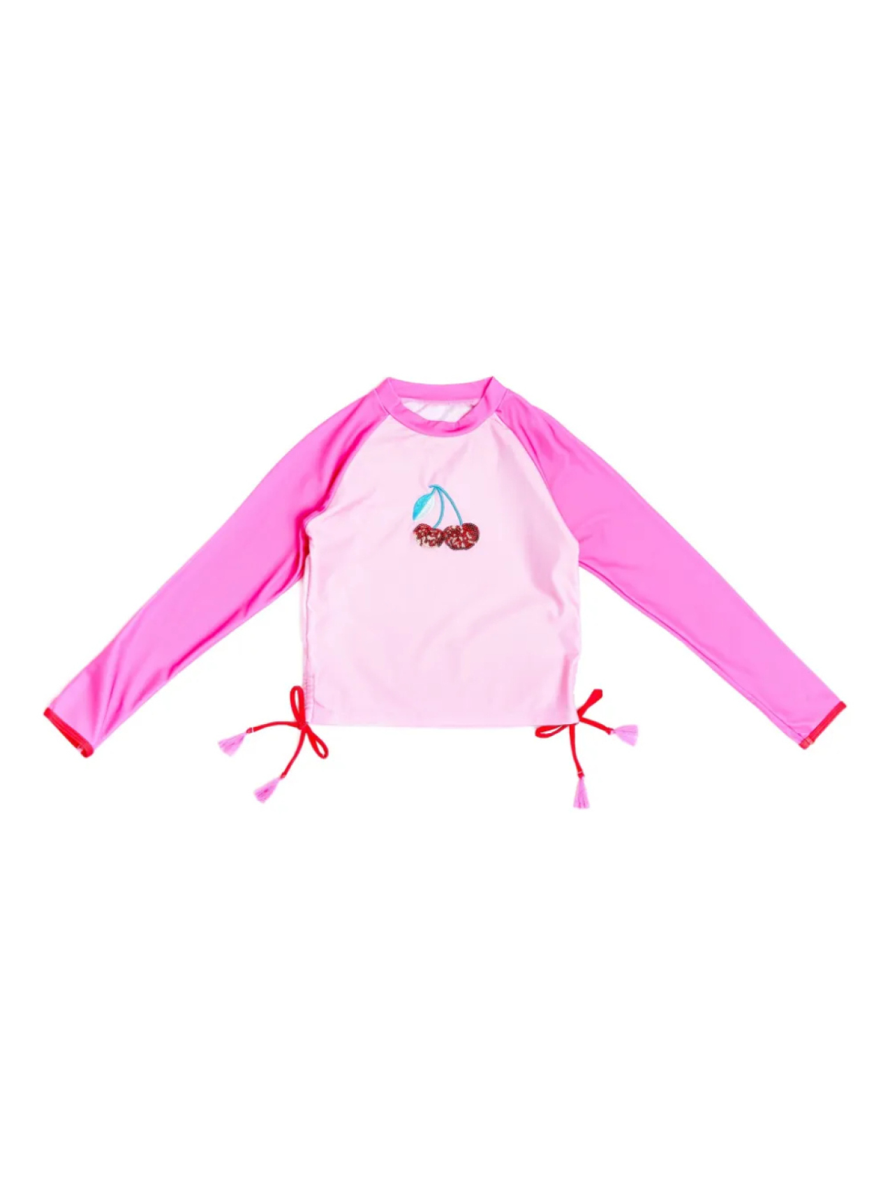 

Купальный комплект с мотивом «Вишня» SOLISWIM KIDS, розовый