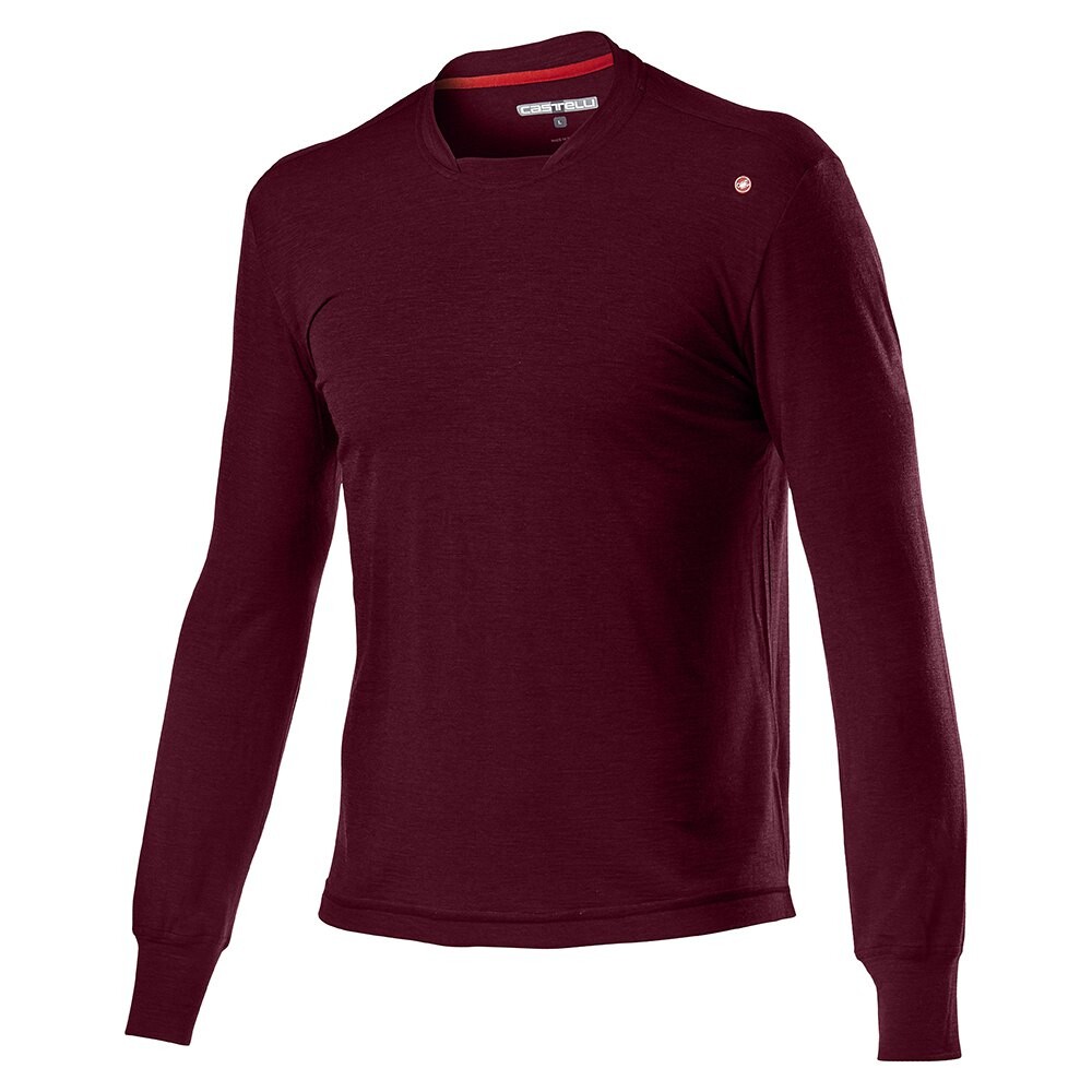 

Футболка с длинным рукавом Castelli Merino, красный