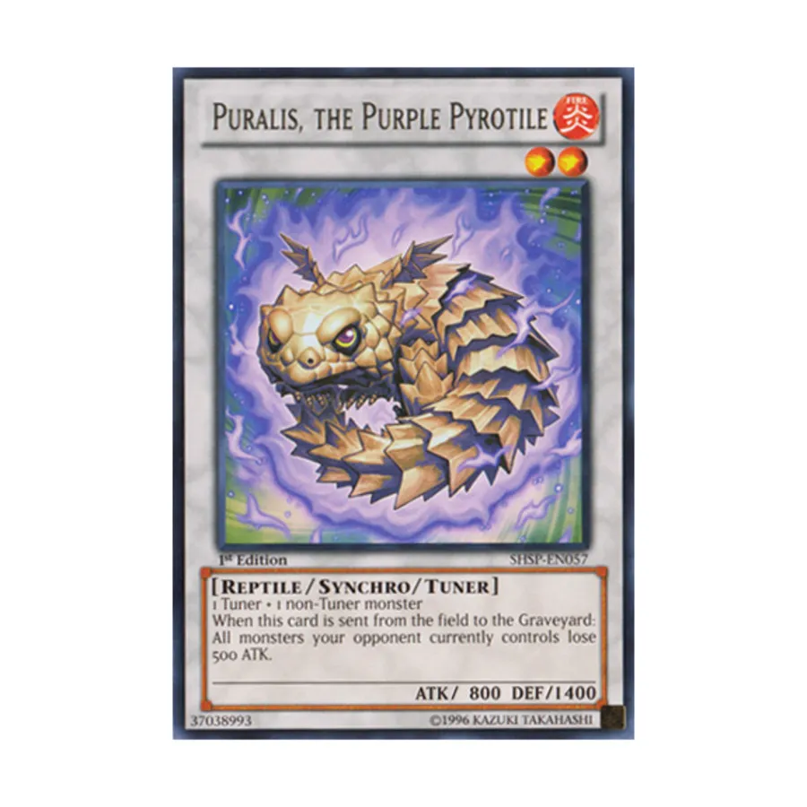 

CCG Пуралис — фиолетовый пиротил (редкий), Yu-Gi-Oh - Shadow Specters - Singles