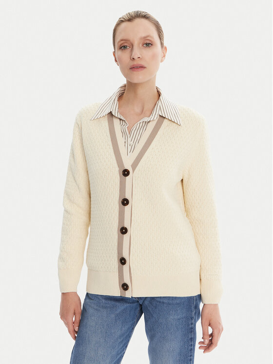 

Кардиган regular fit 4805343 Gant, экрю