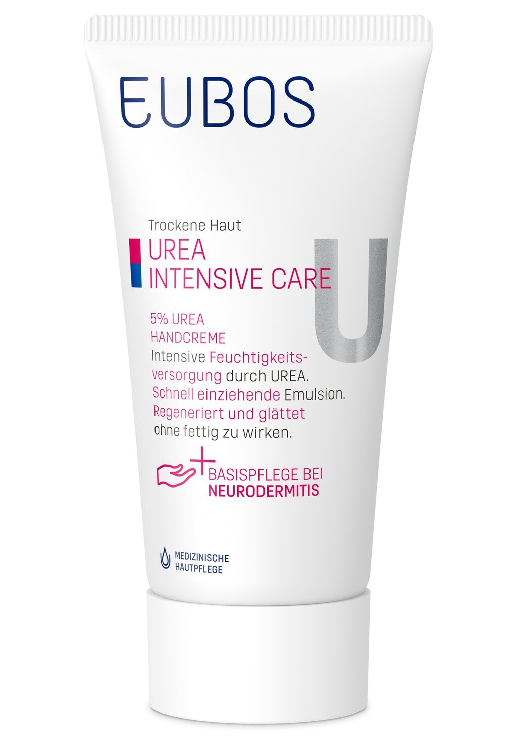 

Крем для рук UREA INTENSIVE CARE 5% UREA HANDCREME EUBOS, цвет weiß