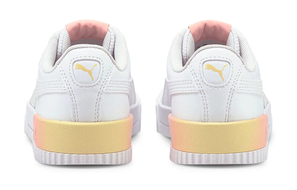 Кроссовки carina summer fade 'white yellow' Puma, белый — фото 4