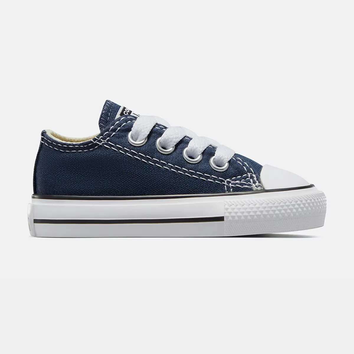 

Converse Chuck Taylor All Star Low Canvas повседневные кеды для малышей/малышей, темно-синий