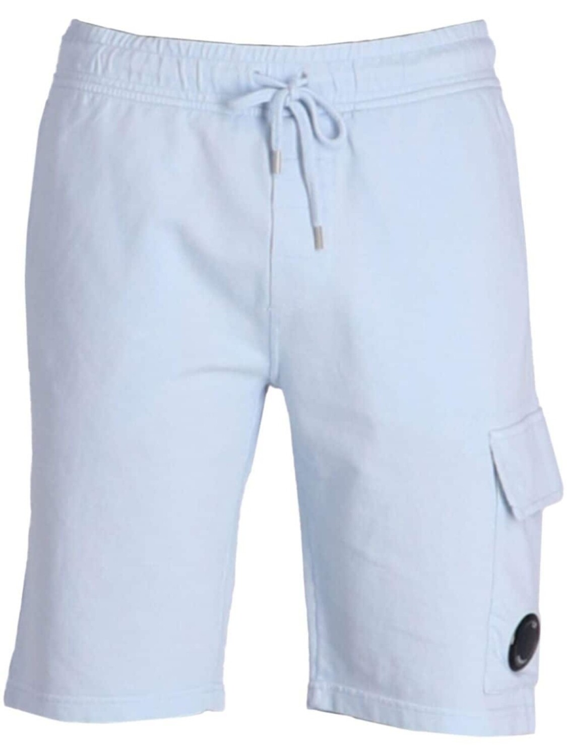 

C.P. Company спортивные шорты с декором Lens, синий