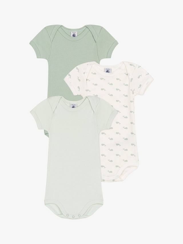 

Детские хлопчатобумажные боди Petit Bateau, разноцветный
