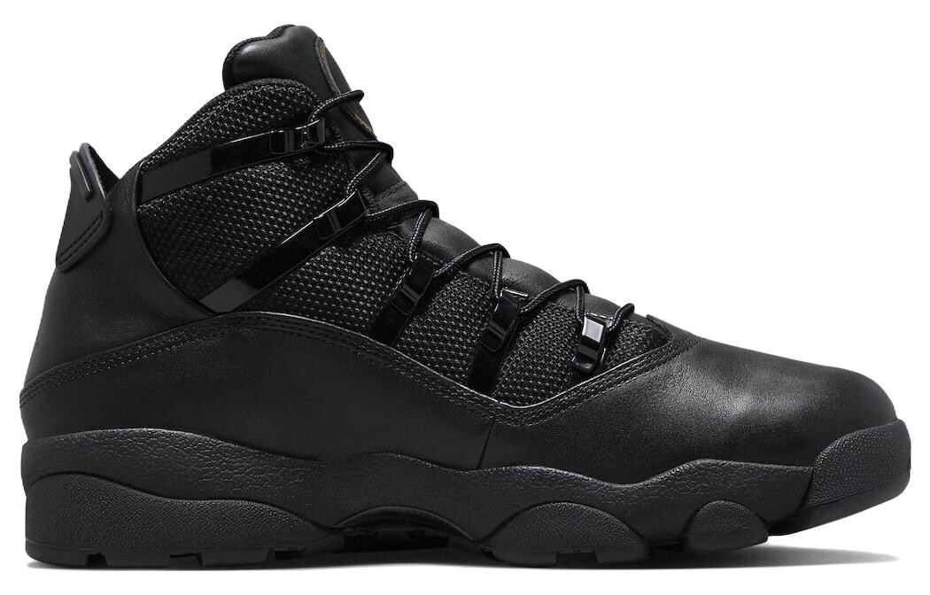 Jordan Air Jordan 6 Rings винтажные баскетбольные кроссовки мужские, Black — фото 2