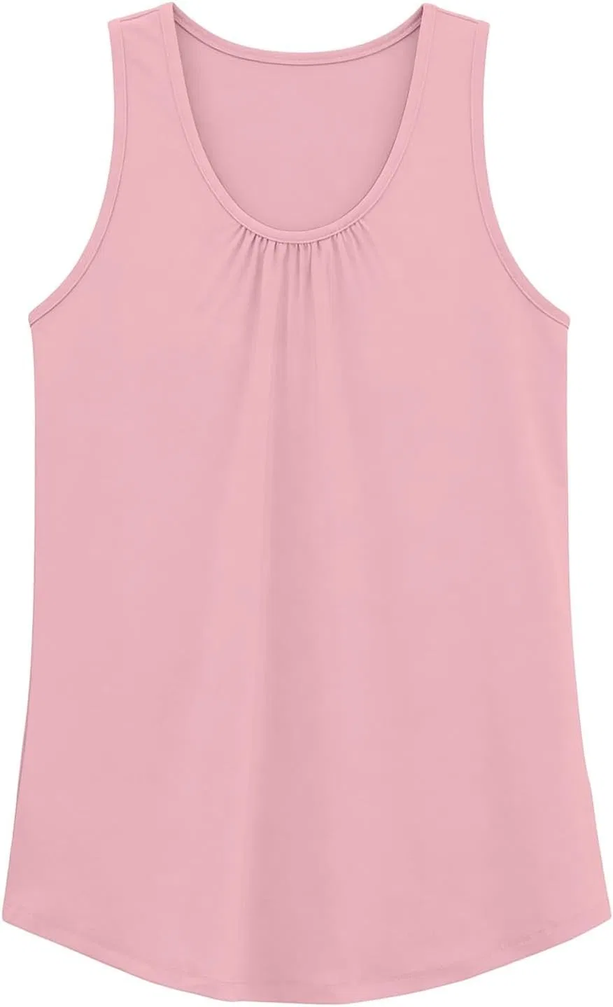 Топ для активного отдыха, женский, свободный крой, джаккард, Pink — фото 2