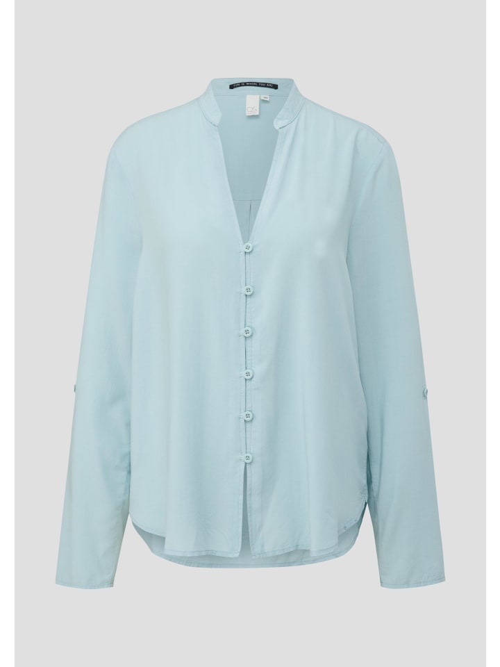 

QS Блузка 6103_светло-бирюзового цвета