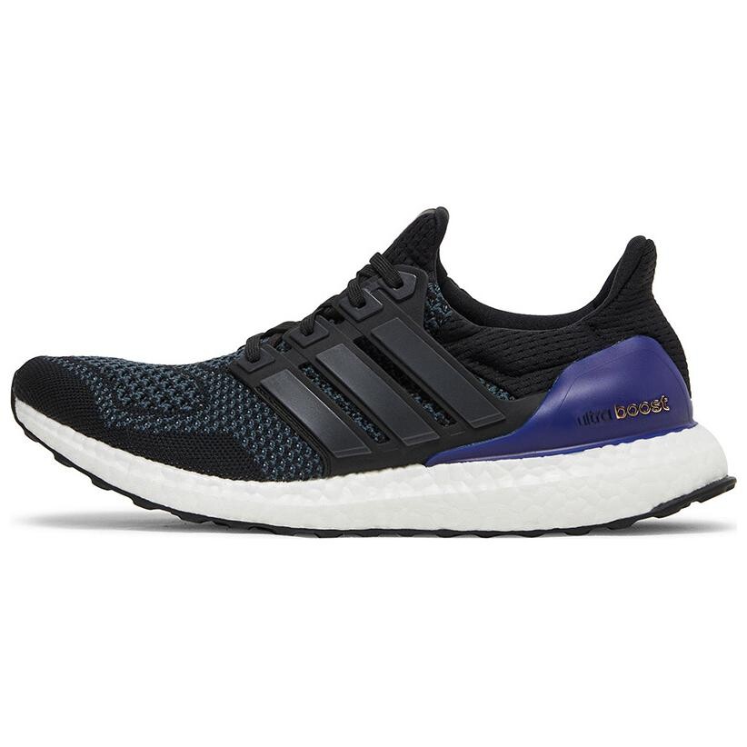 

Кроссовки Ultraboost 1.0 унисекс с низким верхом, черный/белый/синий Adidas