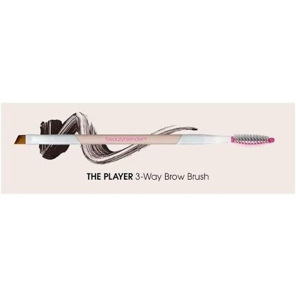 BeautyBlender The Player 3-сторонний набор кистей для бровей, не подвергаемый жестокому обращению — фото 3