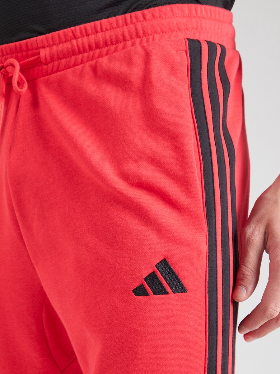 Зауженные тренировочные брюки ADIDAS SPORTSWEAR Essential, красный — фото 3