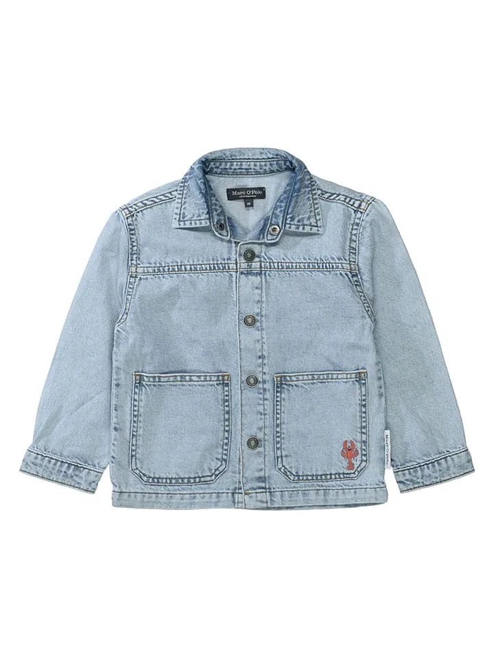 Джинсовая куртка из биохлопка Marc O'Polo Junior, голубой