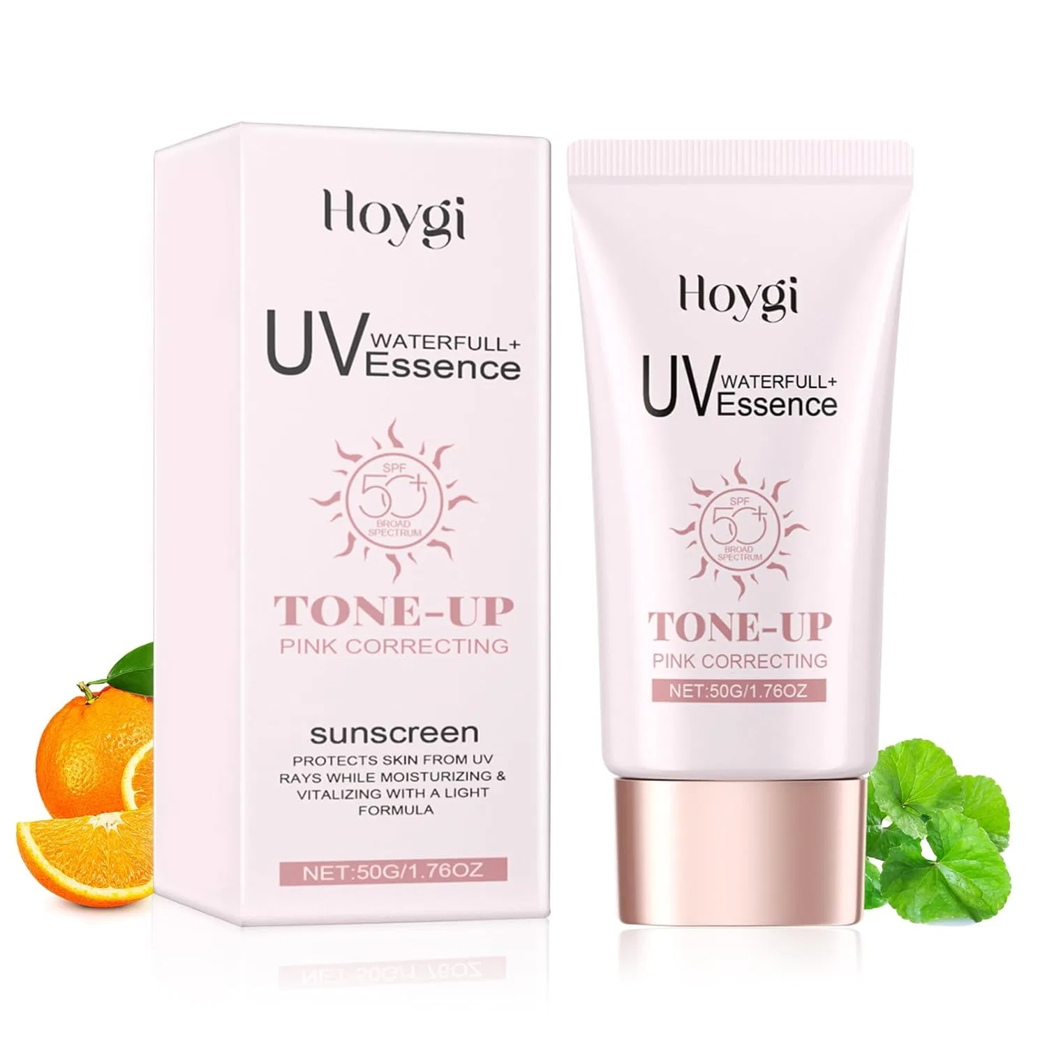 Ультралегкий невидимый солнцезащитный крем SPF50+ PA++++, 50 мл Hanggon