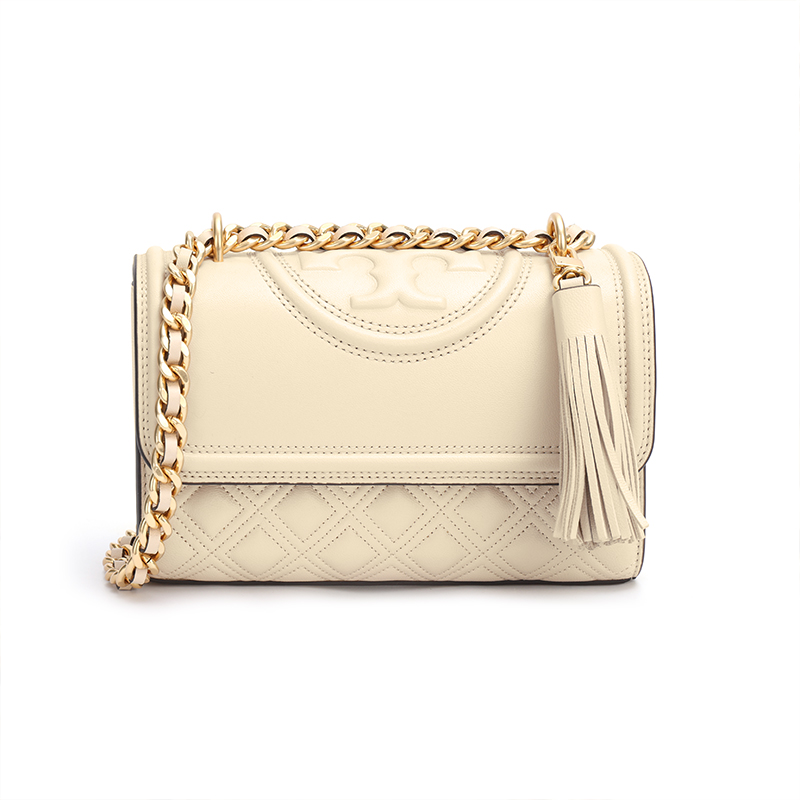 

Fleming Small Convertible Shoulder Bag New Cream TORY BURCH