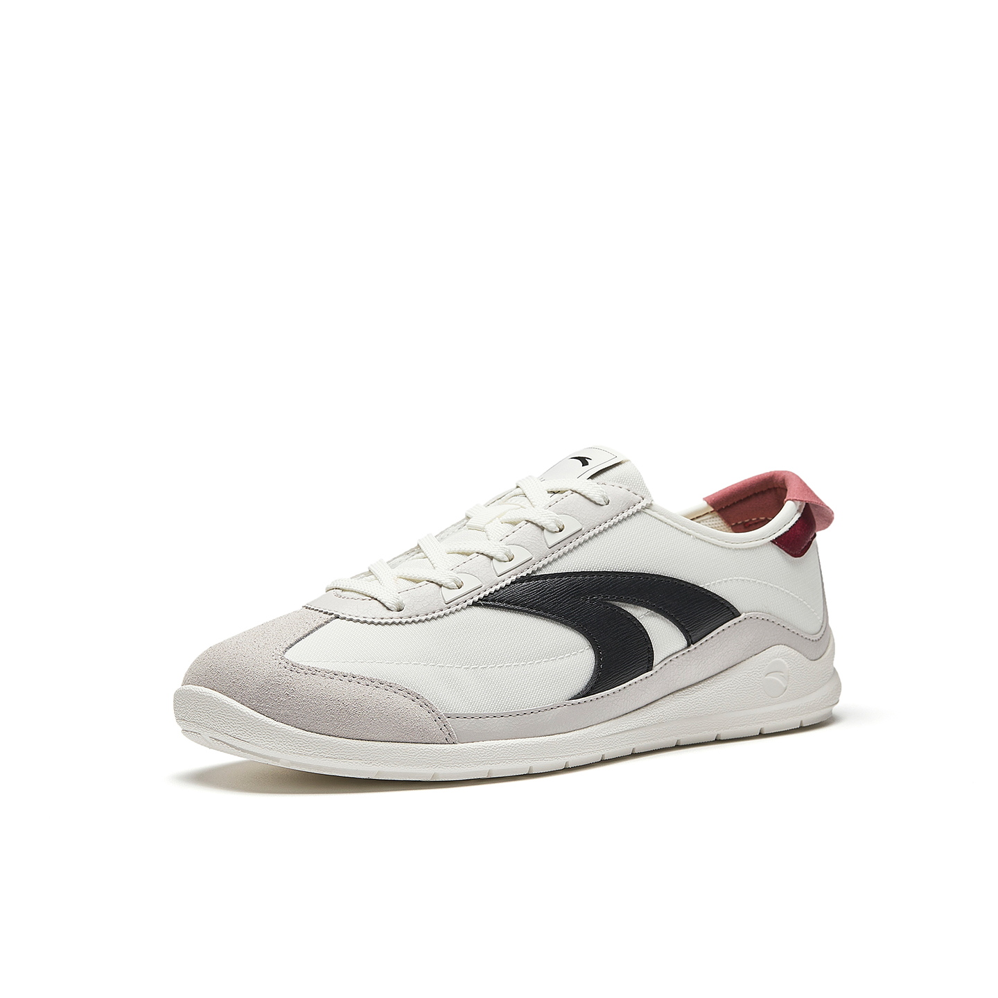 ANTA Повседневные мужские кроссовки low top Ivory White/Shade 1 Gray/Basic Black 1 — фото 3