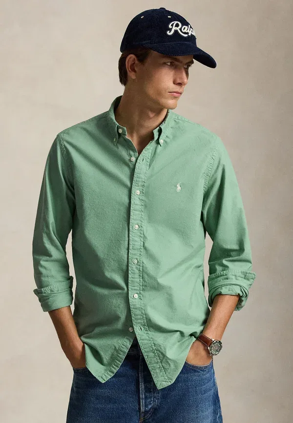 Рубашка с длинным рукавом Polo Ralph Lauren, выцветшая мята