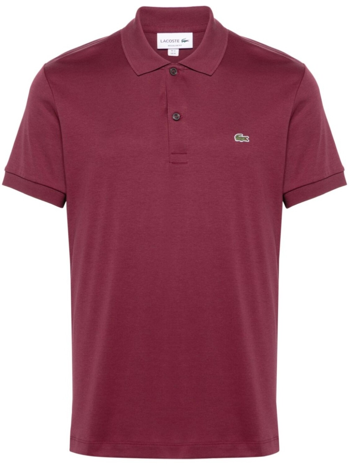 

Lacoste рубашка поло с вышитым логотипом, красный