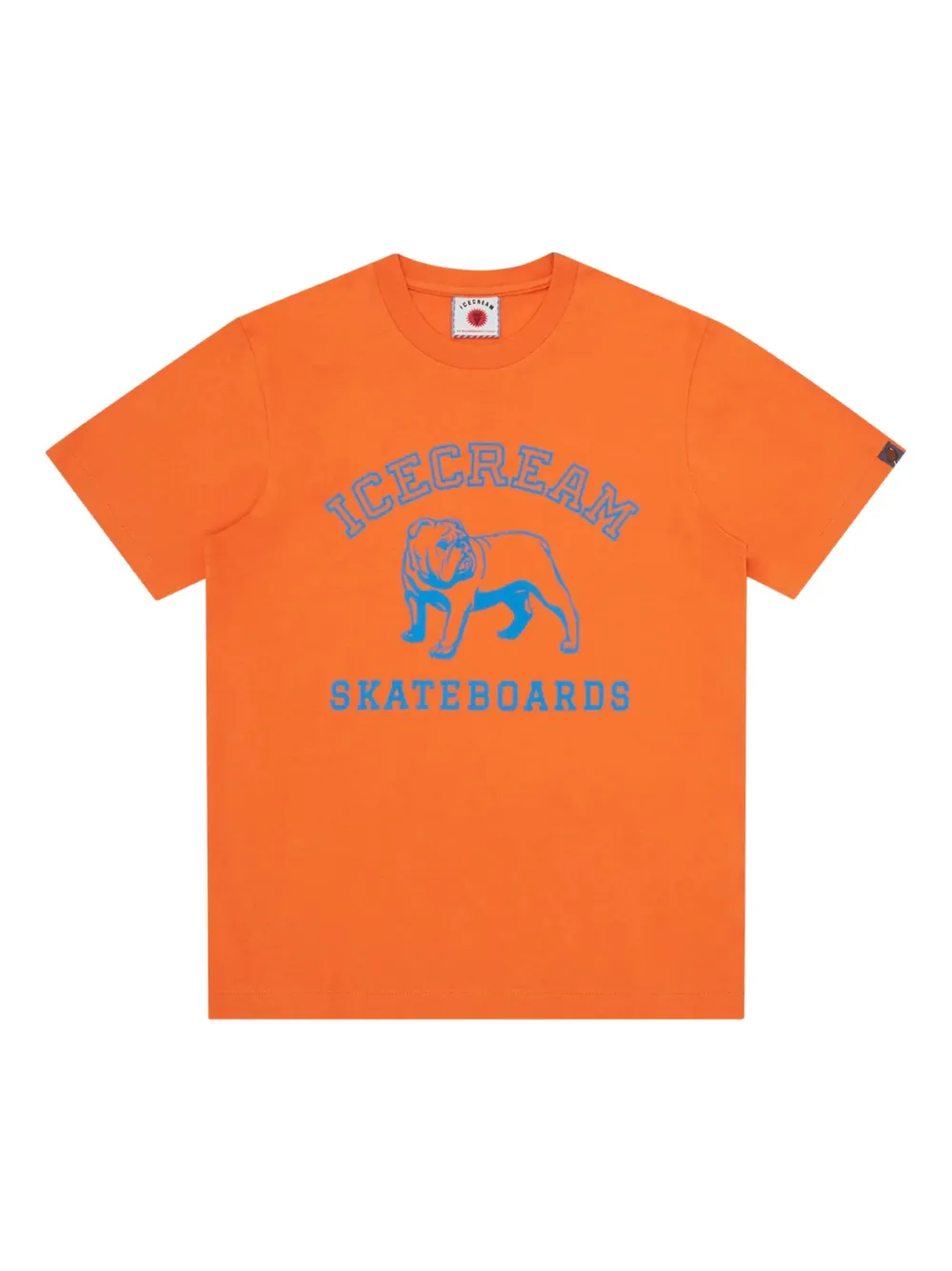 

Футболка с графичным принтом Icecream, оранжевый