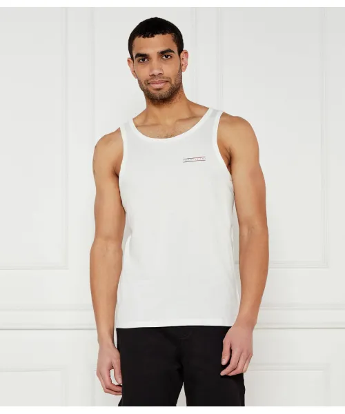 

Майка Slim fit Tommy Jeans, бежевый