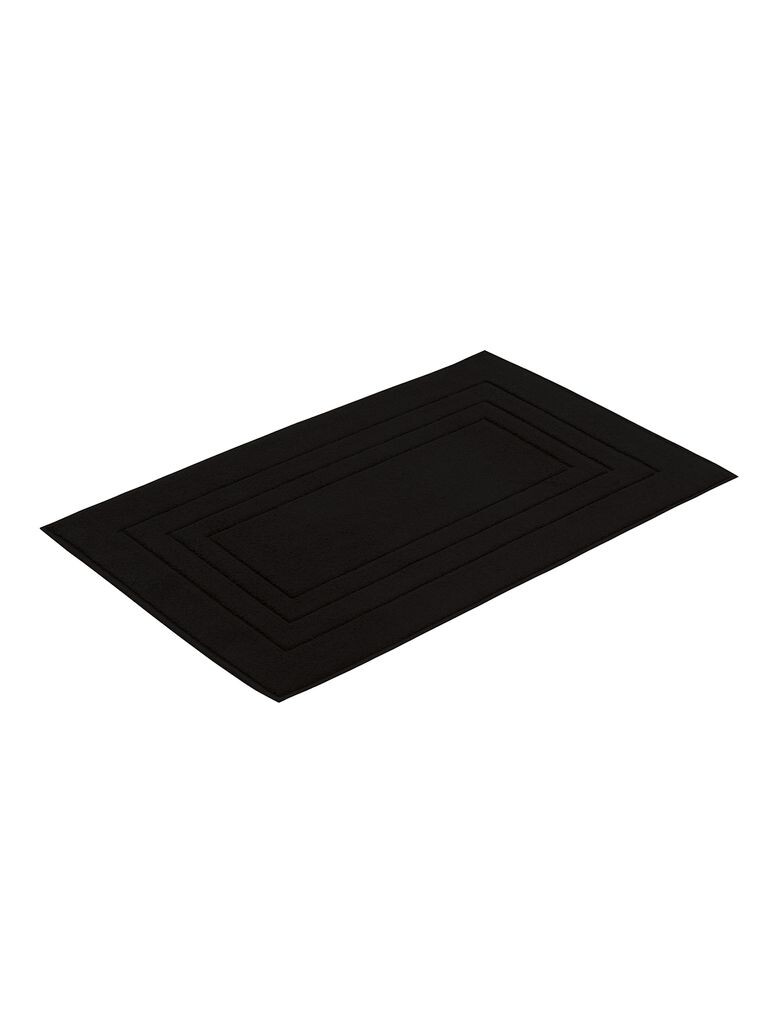

Коврик для ванной Vossen Feeling color черный размер 67x120см