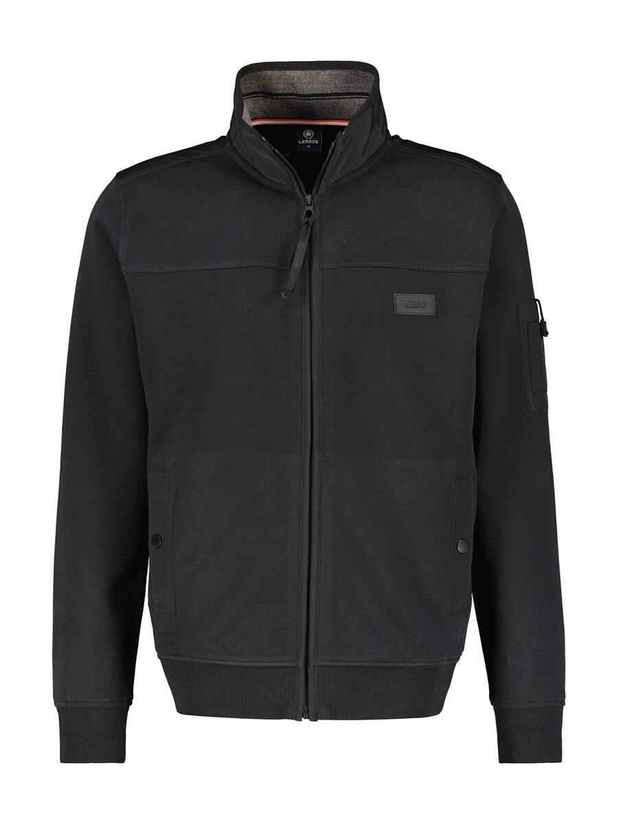 

Куртка на молнии LERROS Zip-Up Hoodie, черный