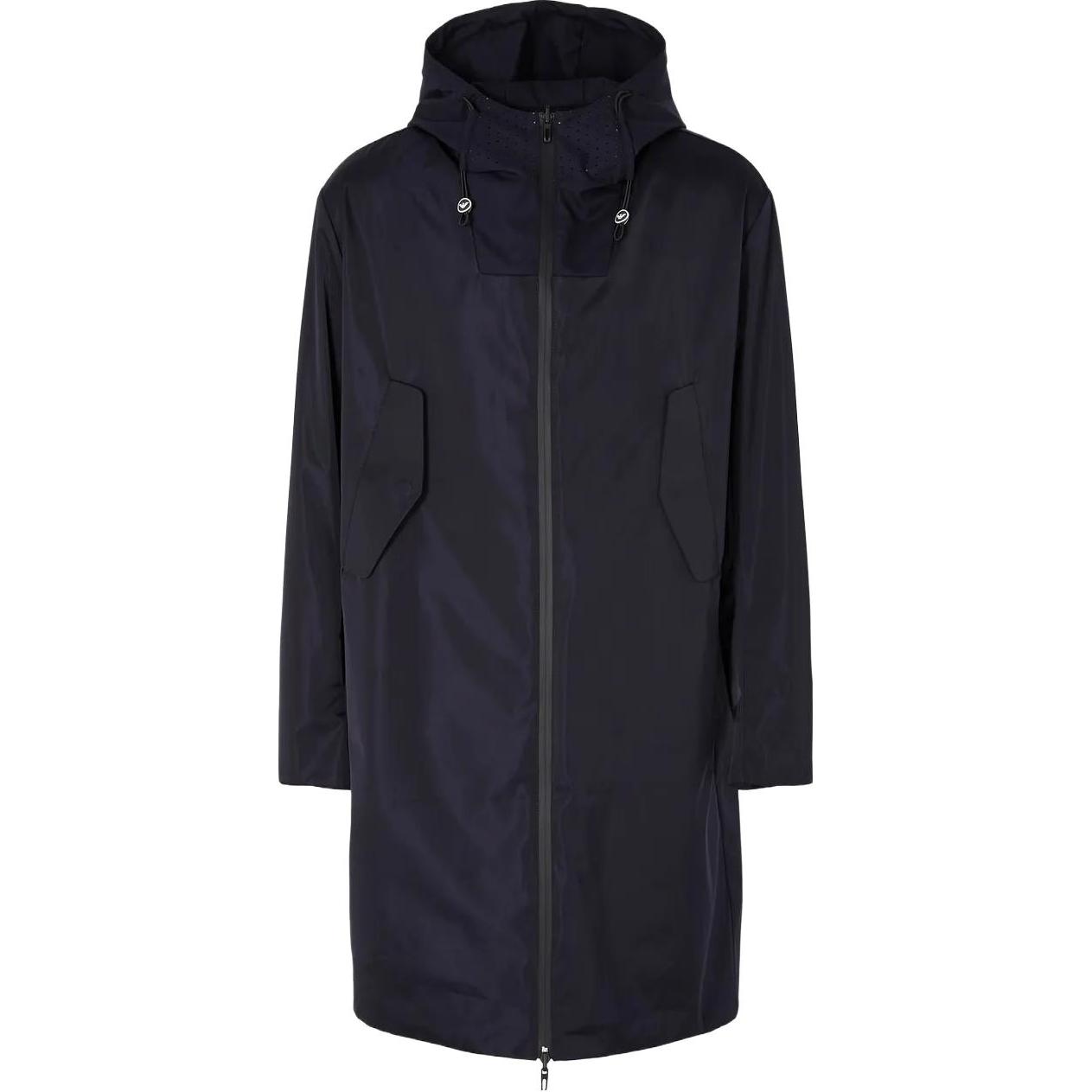 

Тренч мужской синий EMPORIO ARMANI, морской синий